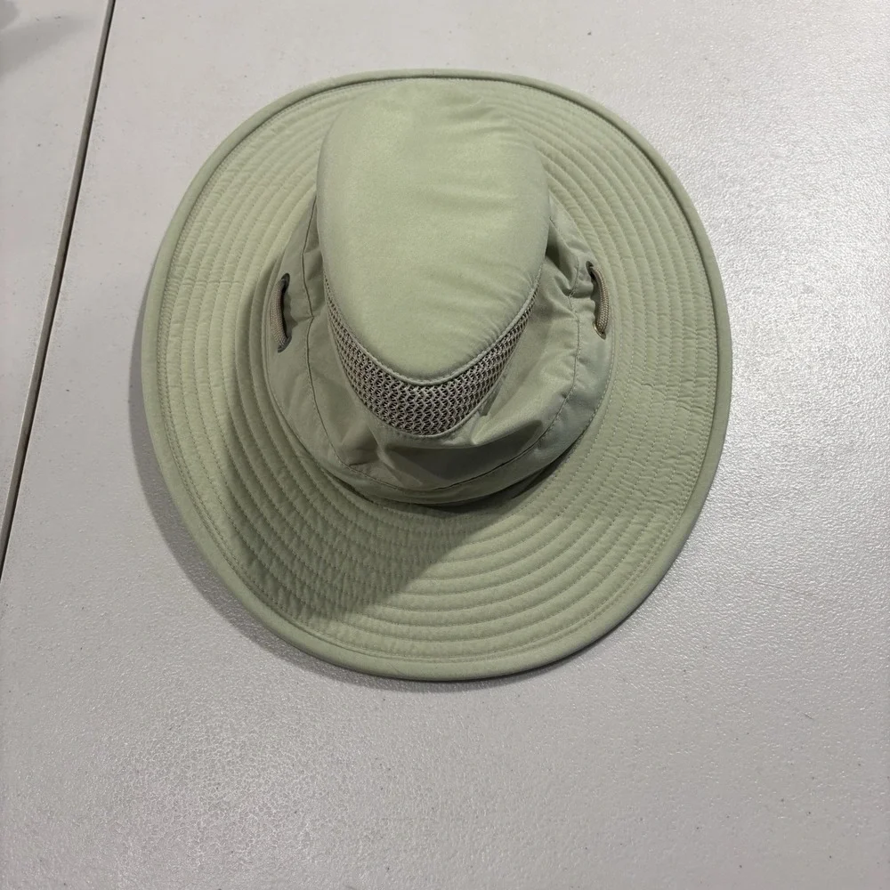 Tilley Airflow Airflo 7 5/8 Mash-Up Hat Green Vented Water Repellent Outdoor - Picture 1 of 8